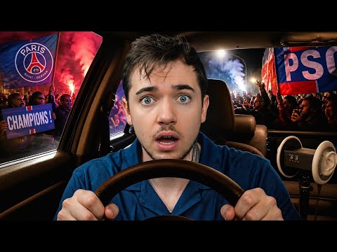 #ASMR : DORMIR DANS LA MANIFESTATION DU PSG 🔵🔴