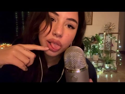 ASMR slow and gentle mouthsounds 100% sensitivity ￼🤍🧸