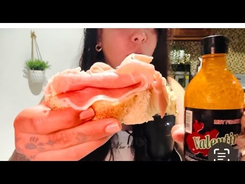 ASMR EN ESPAÑOL | COMI3NDO J4MON S3RRAN0😋