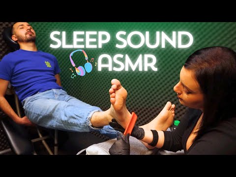ASMR FOOT CONTENT: Skin Cleaning & Foot Massage - Miss 'Oben''