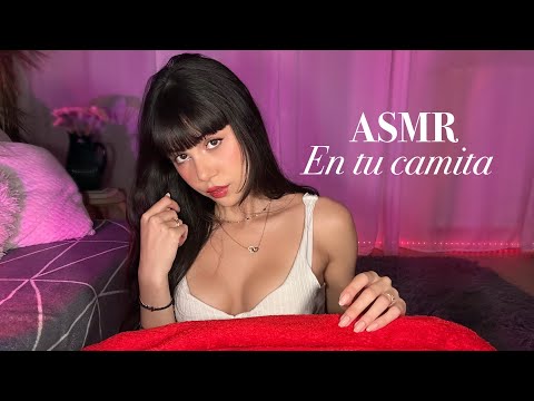 ASMR En tu CAMITA🌹 Cuidando de ti antes de irte a DORMIR