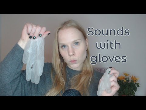 ASMR - Sounds with Medical Gloves + a ghost story