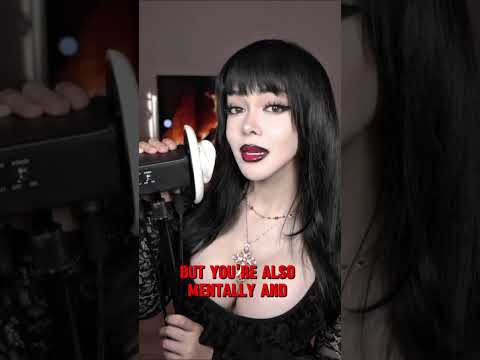 Do you know that you are stronger and more resilient? #asmr #asmrsounds #shorts #gothgirl #goth