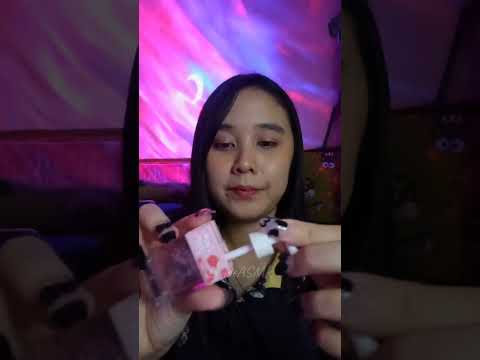 ASMR Doing your lipstick and Lipgloss #asmr