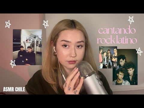 HIMNOS DEL ROCK LATINO EN ASMR✨🩷
