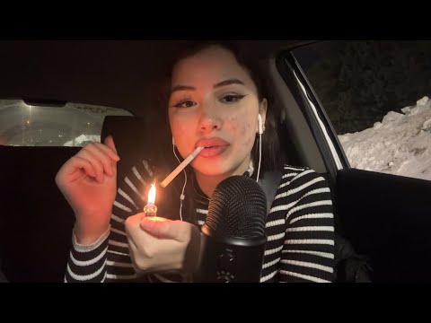ASMR Cigarette Smoking | Relaxing Background Sounds