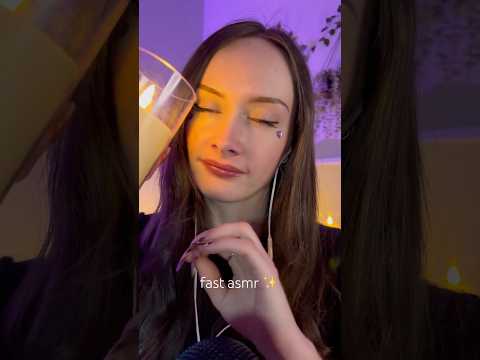 FAST ASMR (30 secondes de chaos ASMR) #asmr #triggersforsleep #tingles