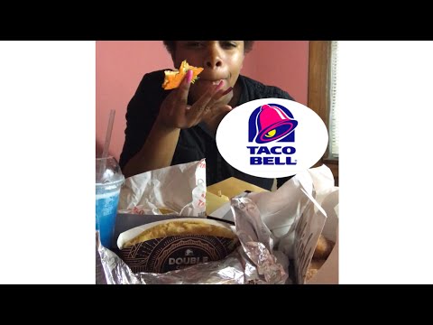 *Mukbang* Taco Bell Watch me eat (eating Show)