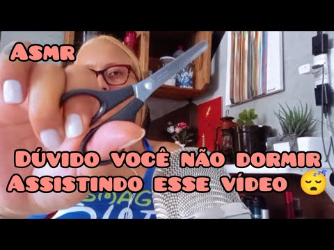 ASMR CASEIRO - Corte de cabelo 💇✂️ ( Você vai dormir rápido com esse vídeo) #sonsdeboca