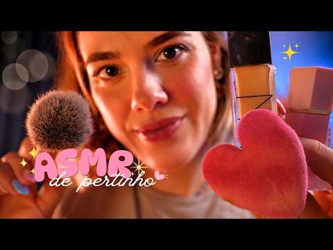 ASMR te maquiando bem de pertinho 💄🌙 | Voz Suave e Personal Attention