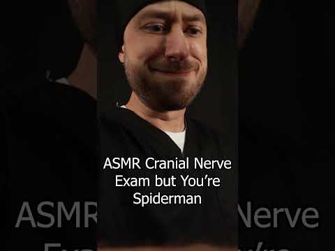 ASMR Cranial Nerve Exam but You're Spiderman