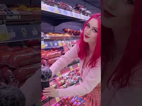 Public ASMR in a Supermarket