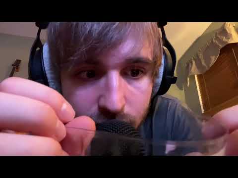ASMR - Relaxing Triggers + Somewhat Experimental Whispers (Includes Some Mouth Sounds)