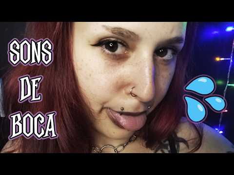 100% SONS de BOCA e CAFUNÉ para ARREPIOS INTENSOS no Blue Yeti😴✨ASMR