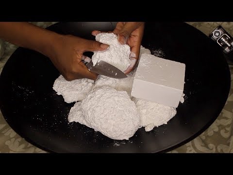 ASMR Reformed Gym Chalk Shaving & Crushing