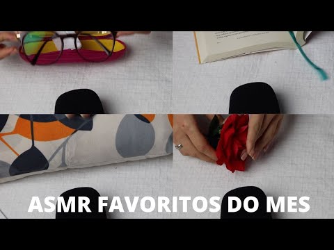 ASMR FAVORITOS DO MES -  Bruna ASMR