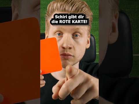 Schiri gibt dir die ROTE KARTE! #asmr