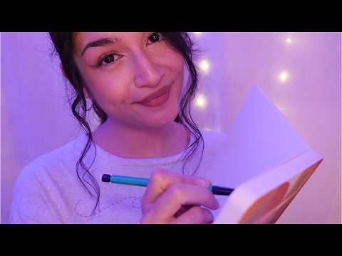 ASMR Sketching You ✏️ Personal Attention & Pencil Sounds