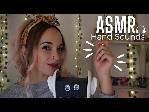 ASMR sonidos de MANOS🎧 [No Talking] ASMR Hand Sounds 🎧