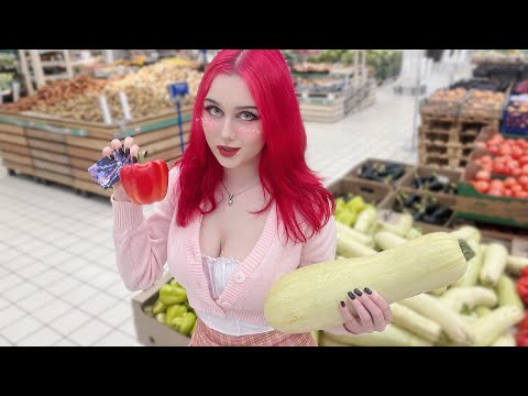 ♡ Public ASMR In Supermarket ♡