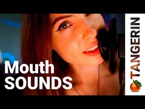 ASMR Mouth Sounds / Tk Tk / Ear Licking / Cupping / Ear Massage | Tangerin