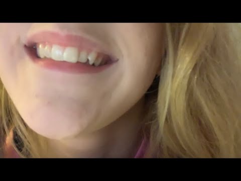 ASMR MOUTH SOUNDS AND WHISPERS