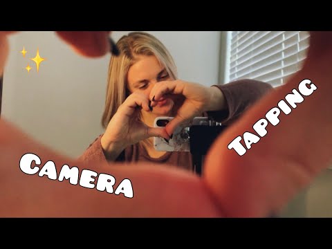 ASMR fast & AGGRESSIVE camera tapping, no talking 🤐 (w/camera brushing & buildup tapping)