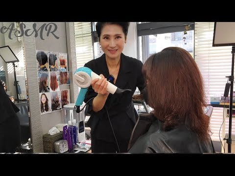 미용실 ASMR  모발 홈케어 이렇게 따라해  보세요!?   Follow this hair home care!?/Korean hair salon