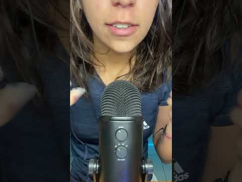 Fast & Aggressive ASMR in 60 SECONDS ✨🤪  #asmr #relax #mouthsounds #visualtriggers #susurros #tingly