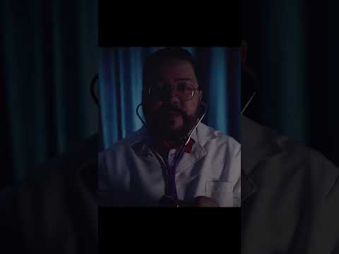 #shorts ASMR DOCTOR - Heart exam in dark room #asmr