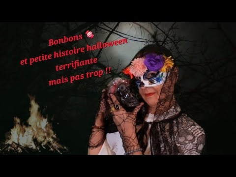 ASMR français, confiseries🍬🍬 et un récit Halloween, légèrement angoissant.
