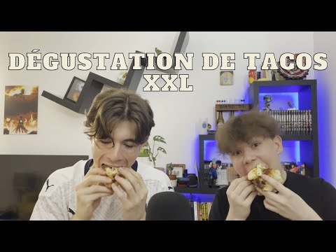 🌮 ASMR DEGUSTATION DE TACOS XXL ft. @BastASMR 🌮