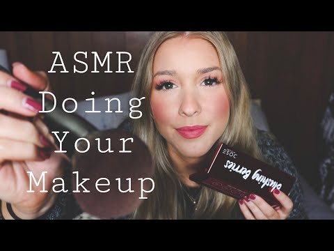 ASMR Friend Does Your Makeup (Fall-Inspired Look)