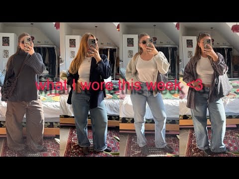 lofi asmr what I wore this week