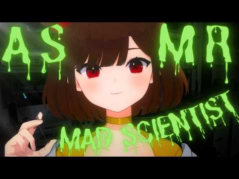 【ASMR】mad scientist makes you her guinea pig🧪💚 | experimenting on you🧬 | deep voice RP✨😴 #3DIO #asmr