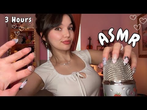3 Hours of ASMR Giving You The Shiveries (Fast Mic Triggers, Deep Whispers, More!)