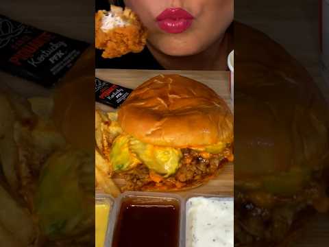 Eating KFC Chicken #asmr #food #kfc