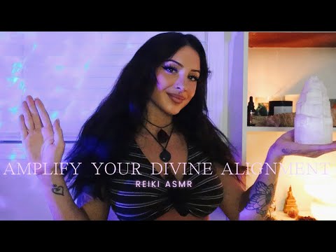 ASMR Reiki 🩵Activating/Alchemizing your Energy🩵 Clarifying, energetic release, luminous joy⚡️