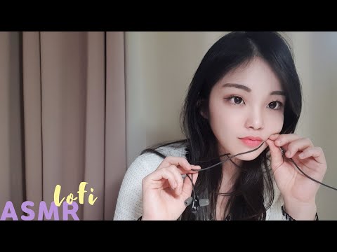 ASMR Lo-Fi Earphone Licking& Nibbling 이어폰 리킹 입소리