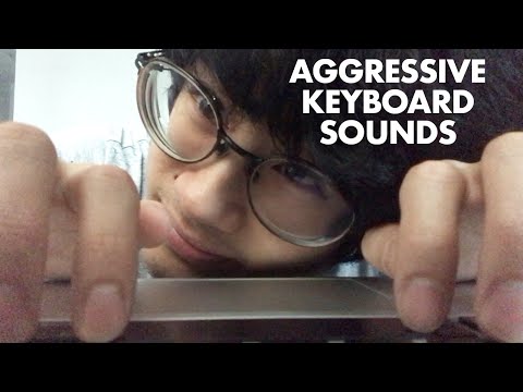 Aggressive & Fast Laptop/Keyboard Scratching and Tapping | YamASMR
