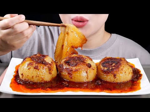 Onion Boil • Cooking and Eating Recipe Mukbang ASMR