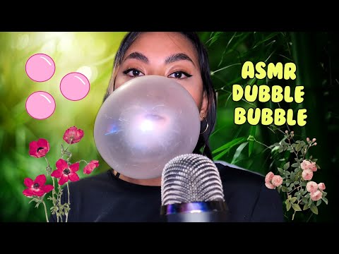 ASMR Satisfying Bubbles , Dubble Bubble Anglo Bubbly Chewing Gum