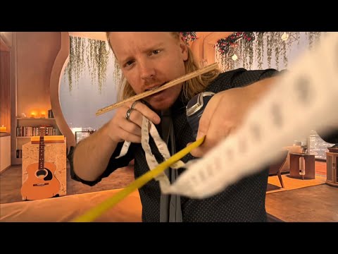 ASMR | Measuring You on a Stormy Night