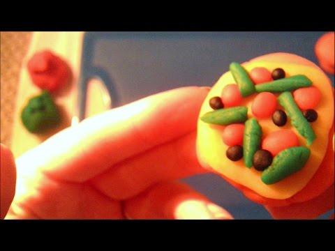 ASMR Play Doh Food Crafting