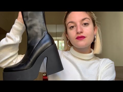 BORSE E SCARPE NUOVE 👜 (show and tell asmr ita) || Luvilè ASMR