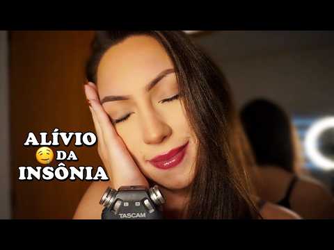 ASMR Relaxamento INTENSO para Dormir Profundamente (atenção pessoal, alívio insônia e ansiedade)