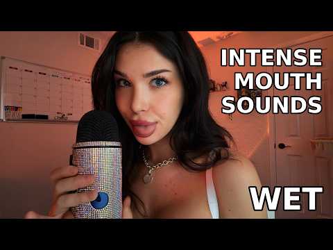 ASMR *INTENSE* Mouth Sounds (whispering, fast & slow, personal attention)