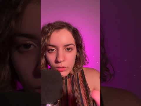 ASMR 💫 Te quito los pensamientos negativos y el estrés #Shorts