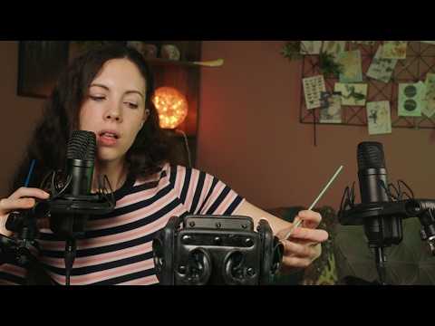 ASMR 2 Pro Mics at MAX Sensitivity 👂Ear Cleaning & Whispers