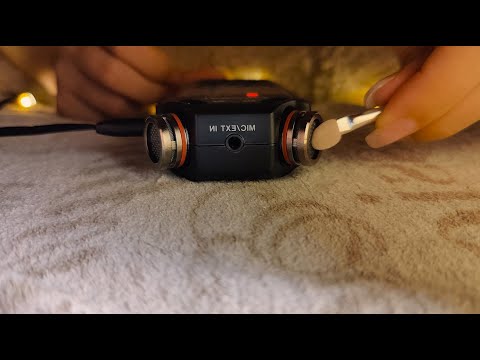 Relaxing Ear Cleaning ASMR (Ear Brushing, Tapping, Sponges, Cotton Orbs and MORE)